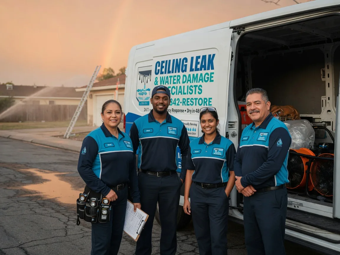 Ceiling Leak Cleanup company in South Charleston, OH