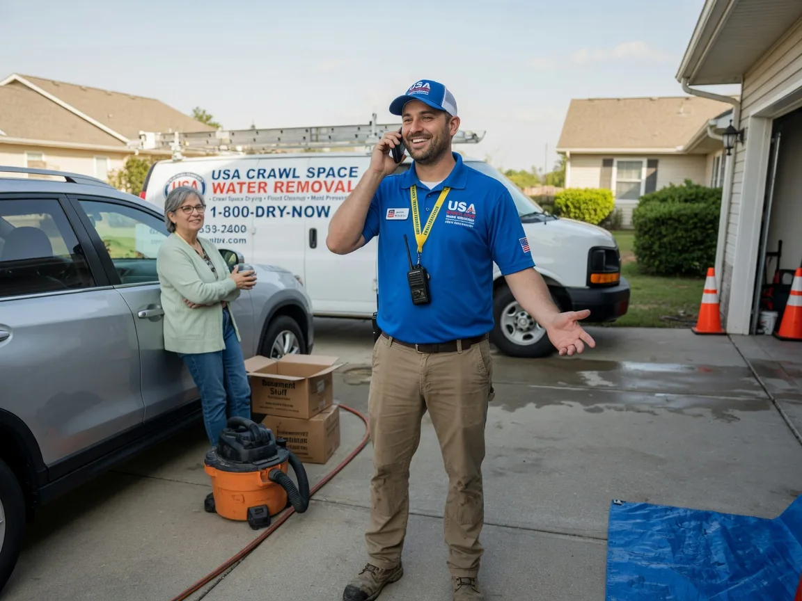 Crawl Space Water Removal South Charleston, OH FAQs